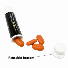 JSSELLER Diversion Safe Stash Compatible with Chap Stick Lip Balm Hidden Secret Compartment for Pill Box and Small Items, Realistic Lip Balm for Secure Storage One Piece in Black