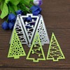 Pack of 8 Cutting Dies Christmas Tree Merry Christmas Snowflake