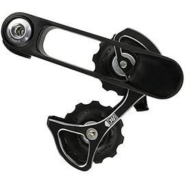 CyclingDeal - 3/32" Single Speed up to 12 Speed Chains - Archer Bike Bicycle Road MTB Aluminum Fixie BMX Chain Tensioner Black