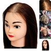 HAIR MESH INTEGRATION hair loss training Mannequin head | 100%