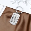 Father's Day Gifts from Dog Child Dear Dog Dad Keychain