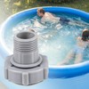 EMYVSVO Pool Drain Adapter - 1.5-Inch ID Connector for Bottom