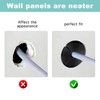 4 x Cable Management Set for Starlink, Wall Ducts for