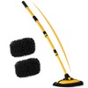 anngrowy 56.7" Car Wash Brush Mop Kit Mitt Sponge with