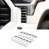 MXtech-23 Chrome Front Headlights Grille Vent Trim Cover Frame for