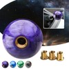 Lotcesfun Shift knob Round Ball Marble Style Universal for Manual