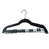 SVITA Set of 10 Clothes Hangers with Clips and Velvet