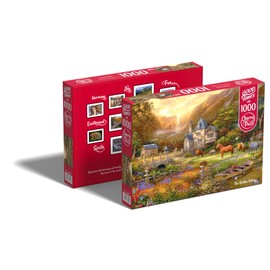 Schmidt 1000 EL. Cherry Pazzi The Golden Valley [Puzzle]