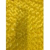 Ruth Yellow Cuddle Minky Rosette Soft Faux Fur Fabric by