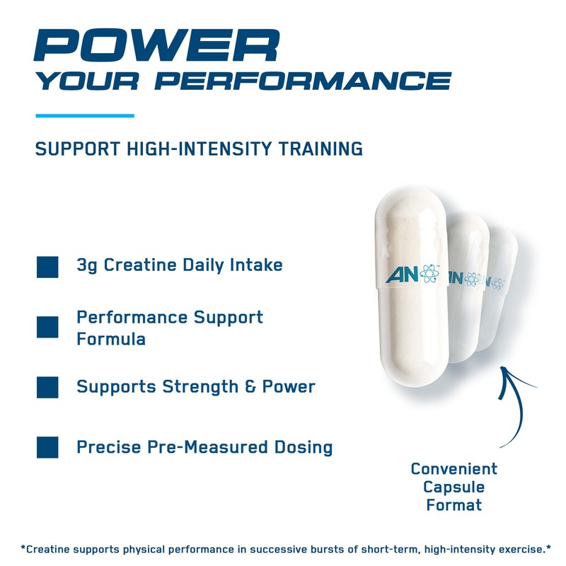 Applied Nutrition Creatine HCL Capsules, 3g Creatine Per Serving, Creatine
