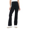 Jonah Rib Flare Pant Black - M