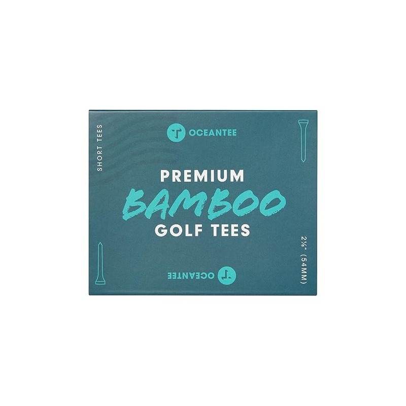 Ocean Tee OCEANTEE PREMIUM BAMBOO Golf Tee Boxed 54mm T-793