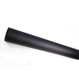 Carbon Tube Diameter 25 mm / Visible Carbon Fibre Tube 3K Twill / Choice of Length (500 mm)