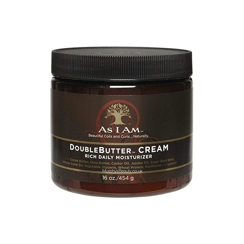 As I Am Double Butter Cream, 16 oz (Pack of
