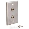 Pro Co WP1018 Single Gang (2) TRSF Non-latching Wall Plate