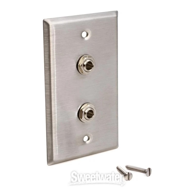 Pro Co WP1018 Single Gang (2) TRSF Non-latching Wall Plate