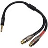 CESS-260 Balanced 4.4mm to RCA Female Jack Headphone Audio Adapter