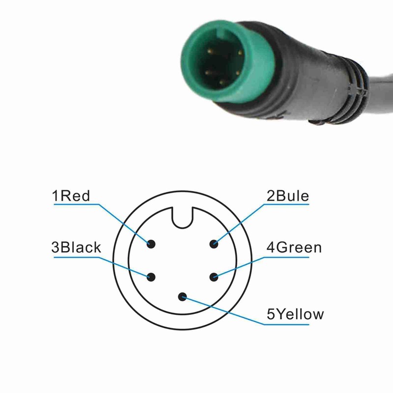 24V 36V 48V 60V 5 Pin Universal E Scooter M5