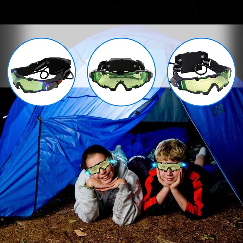 YUNYODA Wovatech Night Vision Goggles | Safety Goggles with Green