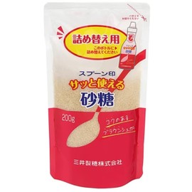 Mitsui Sugar Quick Use Sugar, 7.1 oz (200 g), Refill, Brown Sugar, Brown Sugar