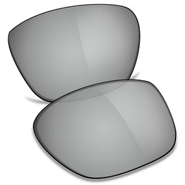TRUSHELL Polarized Replacement Lenses for Oakley Holston OO9334 Sunglass - Silver Mirror