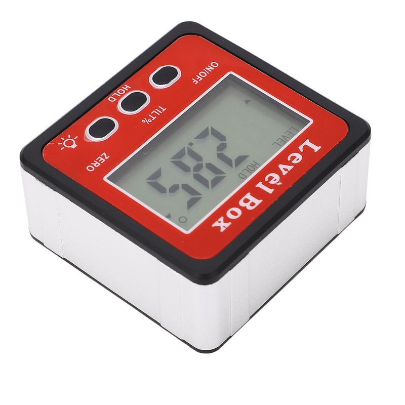 Digital Level Box Accurate Magnetic Portable Size Protractor Inclinometer for
