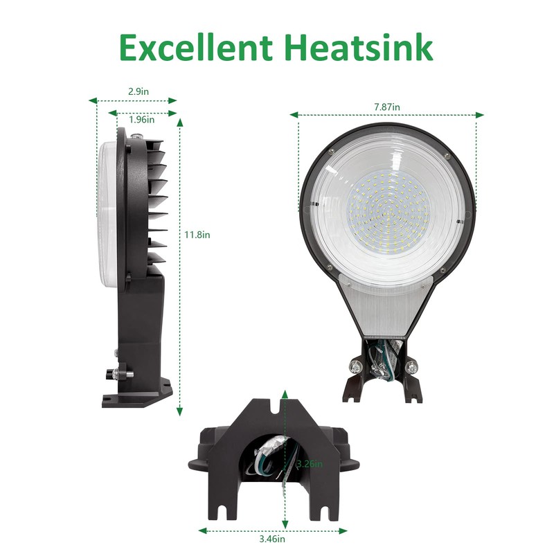 SZGMJIA LED Barn Light, 2Pack Dusk to Dawn Yard Outdoor