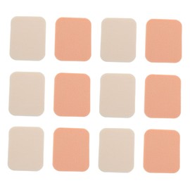 Housoutil Makeup Foundation Puff 12pcs Girl Cosmetics Pads Easy to Carry Gentle on Skin for Travel