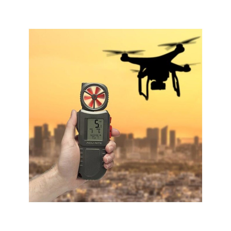 Acurite 검사등 ACURITE 00256M 휴대용 풍속계 ACURITE 00256M Portable Anemometer