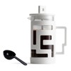 French Press Pot Maze Shell Design Glass Press Pot Press