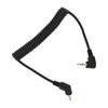 Flexible Flash Sync Cable 2.5mm Male to Male Coiled Cord