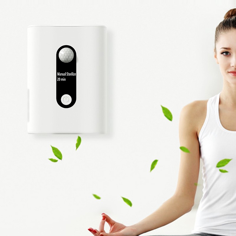 Ozone Deodorizing Cleaner Portable Intelligent Induction Air Purifier 100‑240V