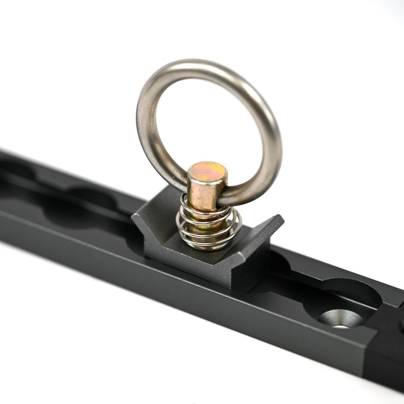 VanEssential Venture L-Track Spring Loaded Adjustable Tie Down Ring -