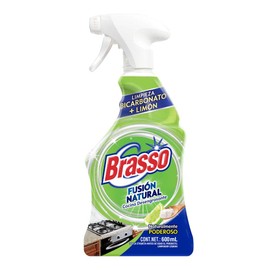 Brasso® desengrasante para cocina atomizador Fusion Natural Limon+bicarbonato 600 mL
