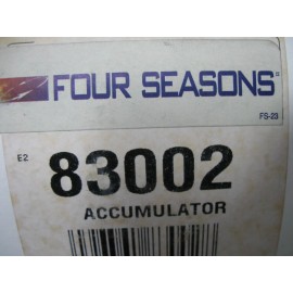 Four Seasons NEW 4 SEASONS RECEIVER DRIER FILTER ACCUMULATOR (PN 83002)