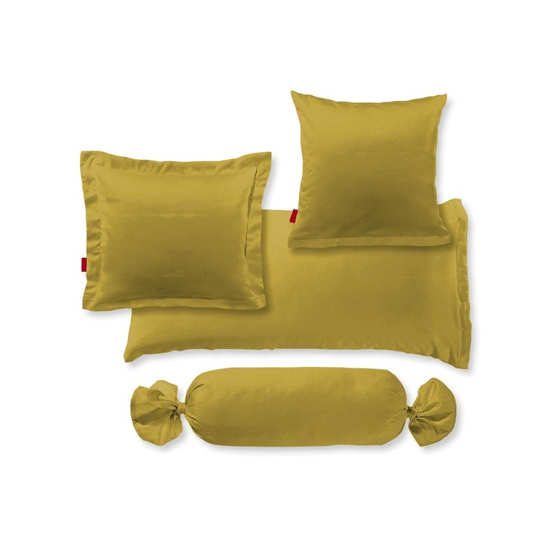 fleuresse Colours Pillowcase / 40x15 cm Olive, 27 x 75
