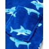Playshoes Fleece Bathrobe, Unisex Children's Dressing Gown, Shark