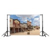 Yeele 10x8ft Western Town Backdrop West Cowboy Background for Photography