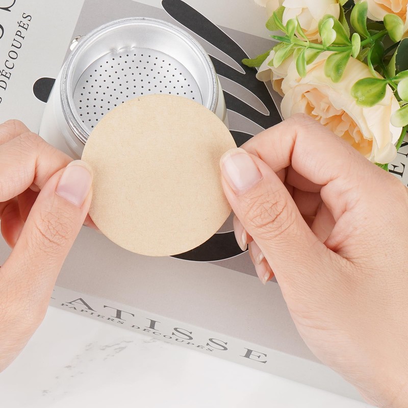 NUTTDOO Coffee Filters Papers, 64mm/2.5 Inch Round Coffee Filter Paper