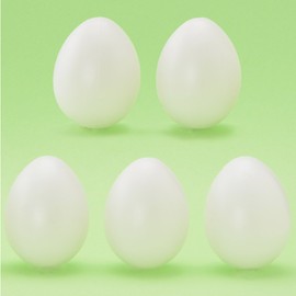 [Kyo no Miyabi] Painting Eggs Set of 5 for Easter Eggs Decorations and Egg Dolls, Size: Medium