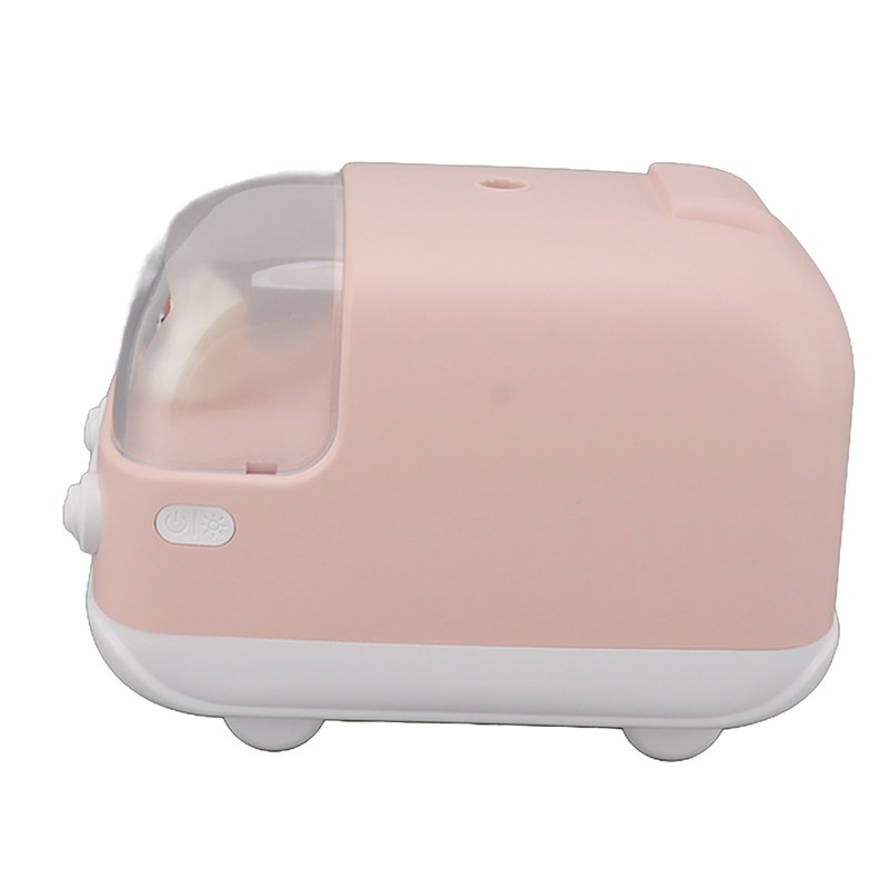 Cute Small Humidifier 350ml Bear Bus Shape USB Charging Portable