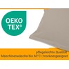 Npluseins Renforcé Pillow Cases Simple and Elegant Design Double 100