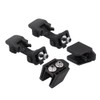 Pair Front Hood Latch Safety Catch & Bracket for Jeep