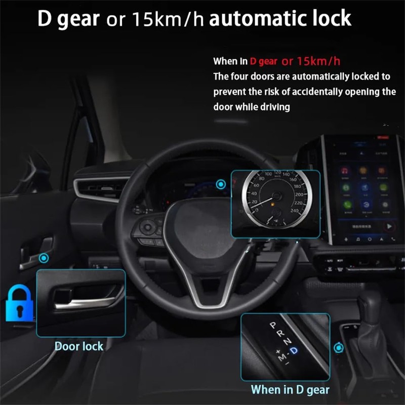 Forten Kingdom OBD Car Door Auto Speed Lock Unlock Intelligent