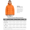 Orolay Men's Puffer Down Jacket with Detachable Hood Versatile Quilted