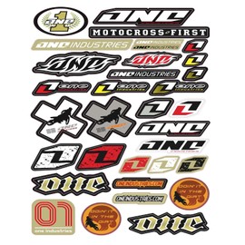 Fox Stickers Sponsor Motorcycle Compatible with Honda Yamaha KTM Cross Enduro Helmet (50)