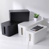 Alpha Depot Cord Organizer, Power Strip Case, Wiring Box, Cable