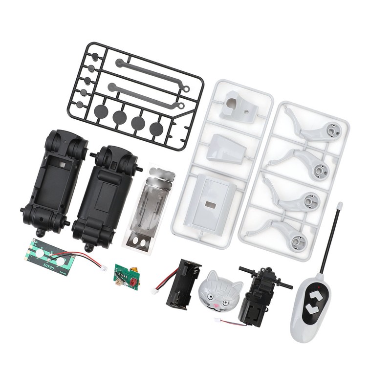 Electric Robot Toy with Remote Control DIY Assembling Smart Funny