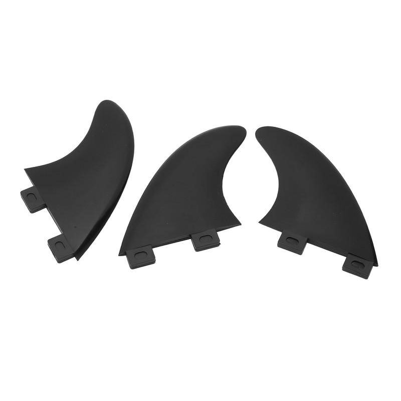 3PCS Surfboard Fin Replacement PVC Paddle Board Fin Surfboard Accessory