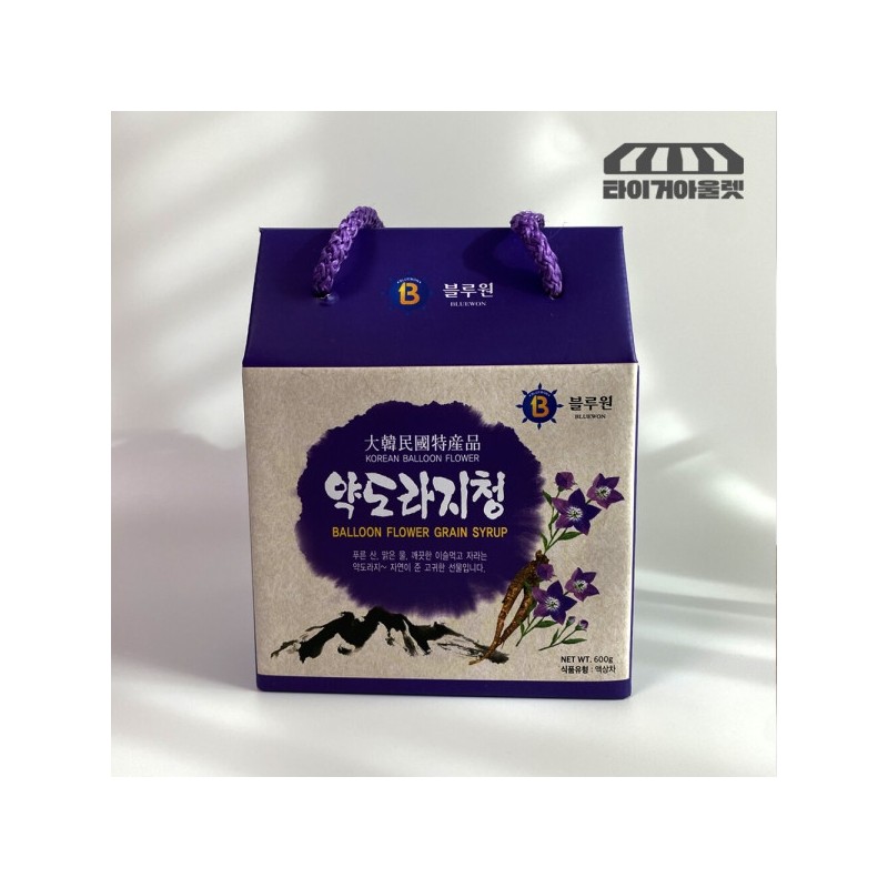 Blue One Medicinal Bellflower Root 600g / 블루원 약도라지청 600g